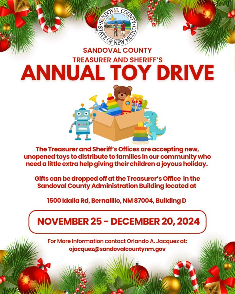 2024 Toy Drive Flier