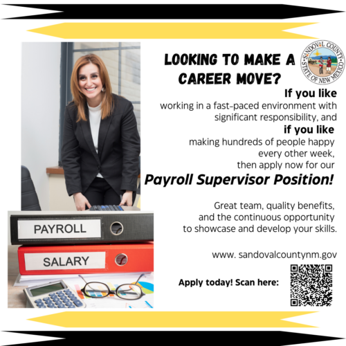 Payroll Supervisor Position